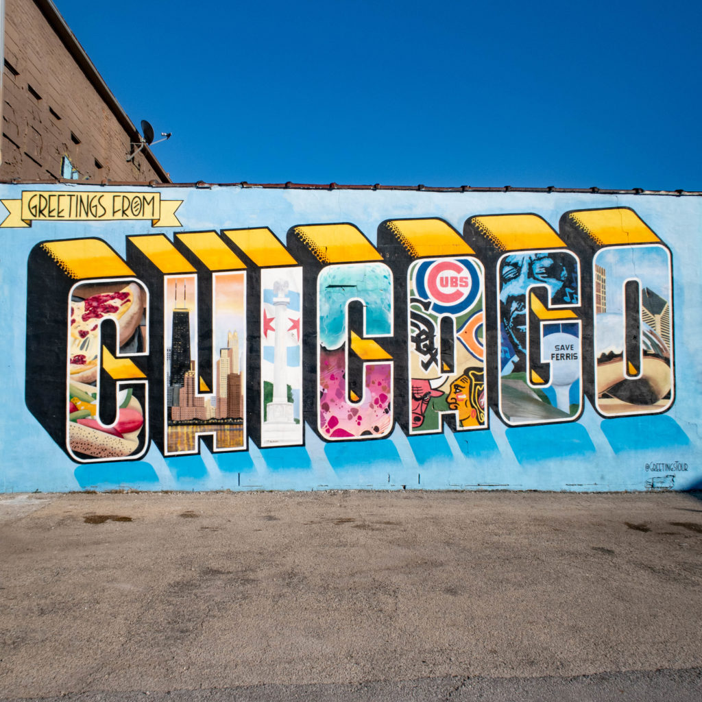Things to do in Logan Square - Greetings from Chicago mural